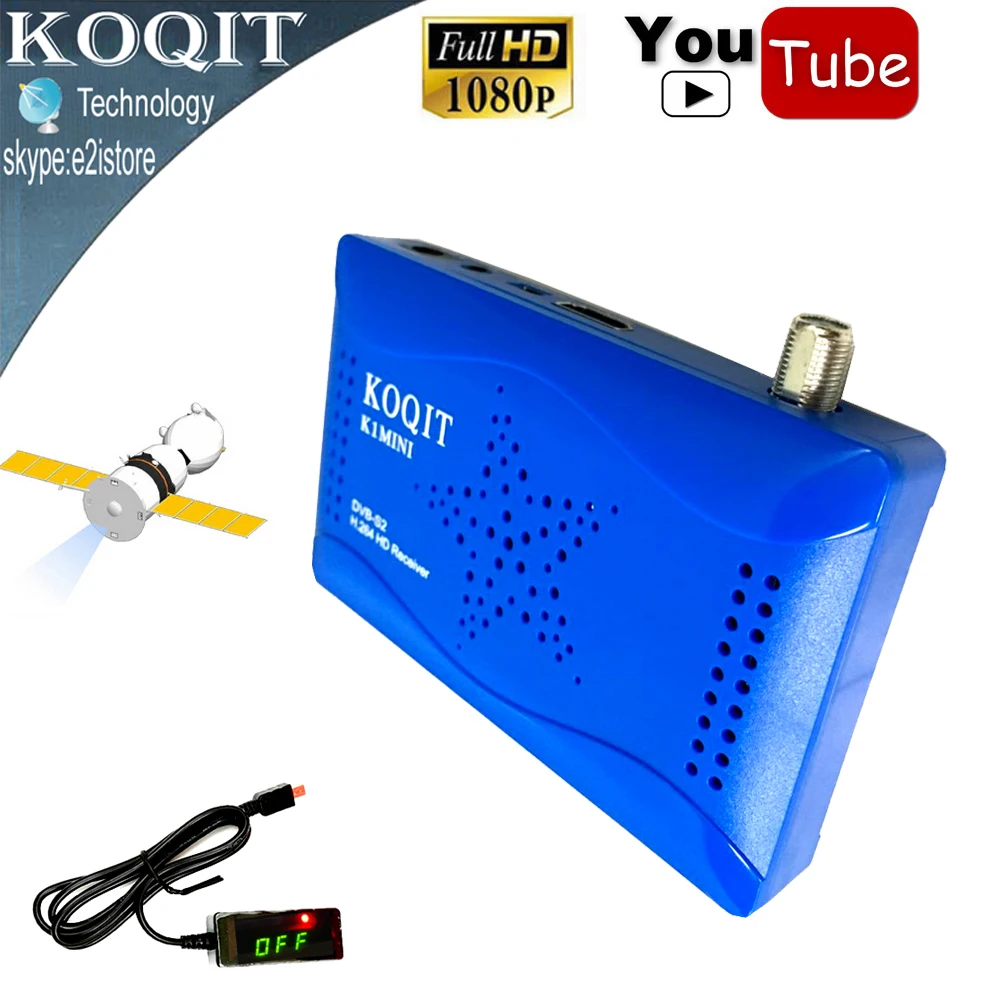 Dual USB Mini Size DVB-S2 HD Digital Satellite Receiver Support Wifi Cccam Newcam Power Vu Youtube Set Top Box + HDMI AV Cable Dual USB Mini Size DVB-S2 HD Digital Satellite Receiver Support Wifi Cccam Newcam Power Vu Youtube Set Top Box + HDMI AV Cable