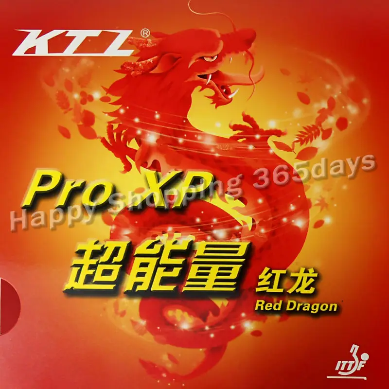 

KTL Pro XP Red Dragon pips-in table tennis pingpong rubber with sponge