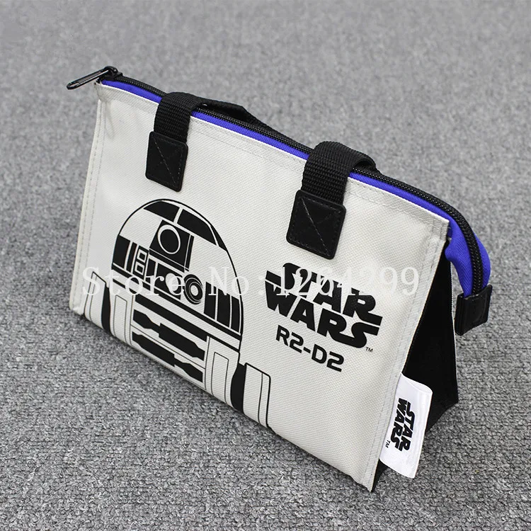 Новая мода Звездные войны R2-D2 для мальчиков и девочек водонепроницаемые нейлоновые сумки для обеда детские сумки для детей