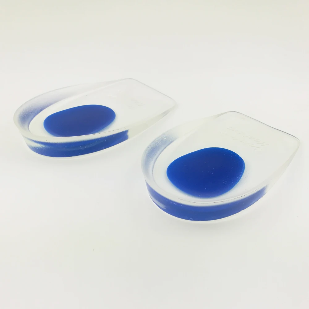 DORISLEN Gel Heel Cups For Plantar Fasciitis Support Massaging Pads