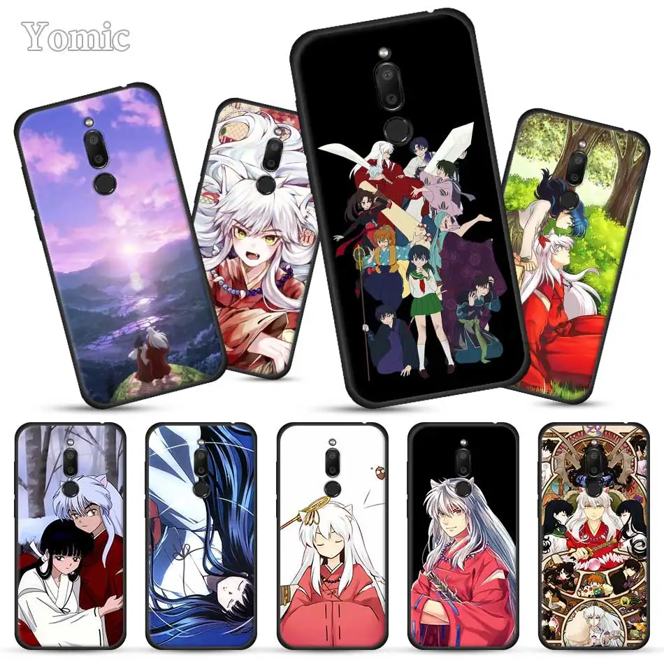 

anime Inuyasha Black Case for Meizu M6T 16Xs 16S 16th 16X 16 Full Protective Back Cases Silicone Phone Case Cover