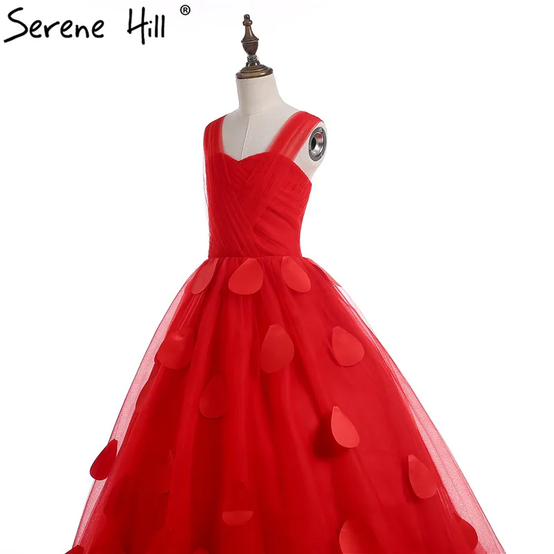 rose petal flower girl dress