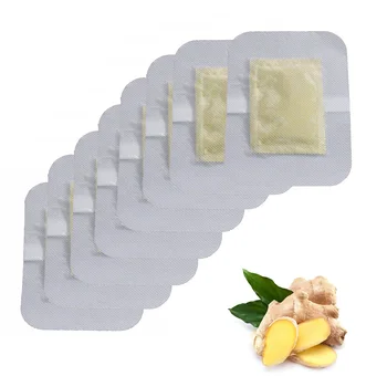 

10Pcs Ginger Essential Detox Foot Patch Chinese Medicine Patches With Adhesive Organic Herbal Cleansing Patch Massage D1508