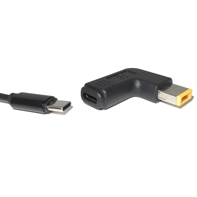 Адаптер питания для ноутбука Lenovo Thinkpad прямоугольный USB Эмулятор типа с 3 1 дюйма PD