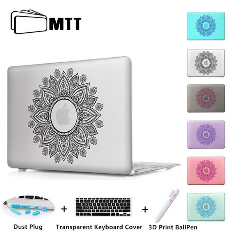 Mandala Round Ornament Print Shell Cover For Macbook Pro 13.3 Case For Laptop Mac Book Air Pro 11 12 13 15 inch With Touch Bar цена Mandala Round Ornament Print Shell Cover For Macbook Pro 13.3 Case For Laptop Mac Book Air Pro 11 12 13 15 inch With Touch Bar цены онлайн