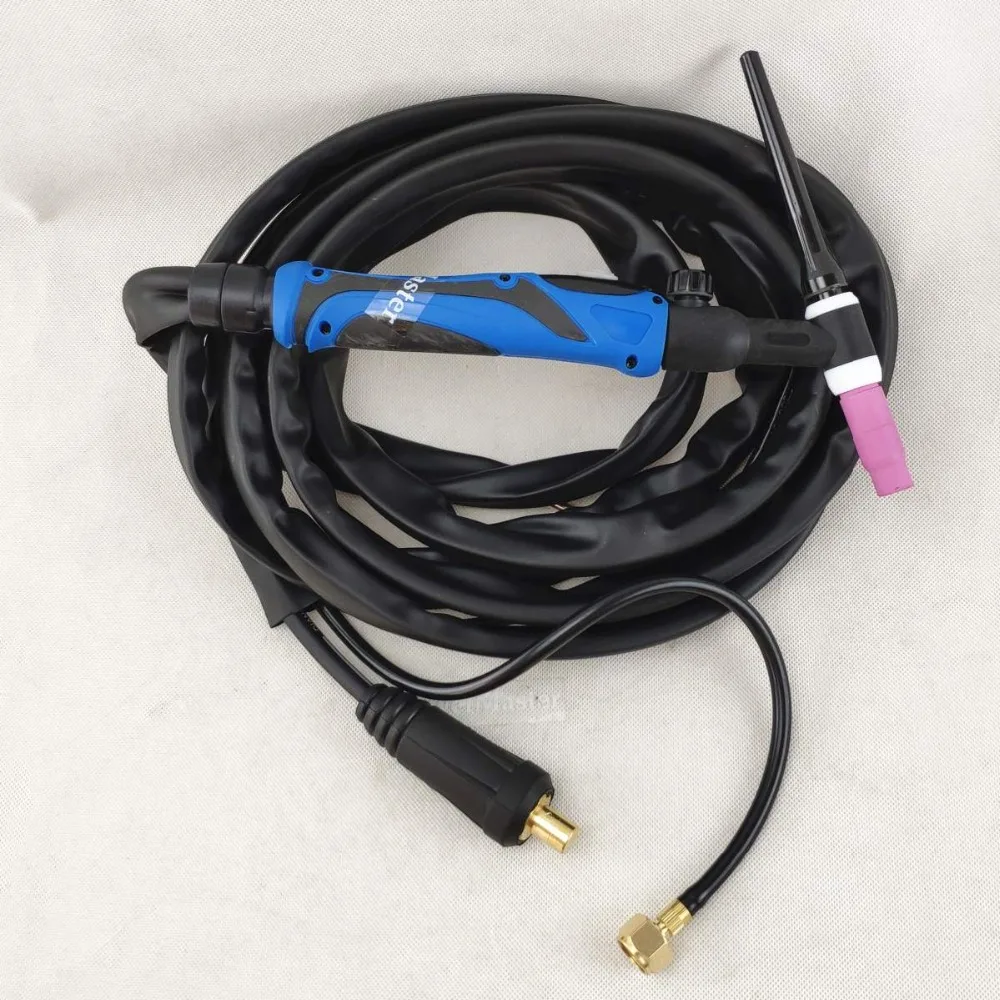  WP26V TIG Torch GTAW Gas Tungsten Arc Welding Torch A-200 Valve Argon 4m 13ft Air Cooled Torch of 1