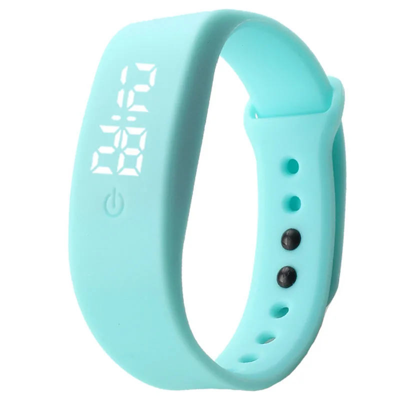 Children Watch Through the bottom Kids Watch Silicone Watch font b Electronic b font Digital Clock