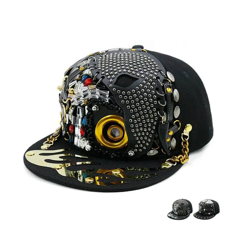 US $26.24 Gbcnyier Hip Hop Cool Fashion Hat Hot Dance Cool Men Flat Brim Cap Nightclub Show Team Women Visor Hiphop Sport Unisex Hats
