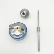 Weta HVLP распылитель краски пистолет аксессуары крышка потока+ пистолет рот+ игла 3 шт./лот Аэрограф безвоздушный Ремонт компонентов для st5000 пистолет