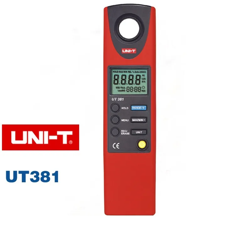 Цифровой профессиональный фотометр UNI-T UT381 измеритель яркости с ЖК-дисплеем