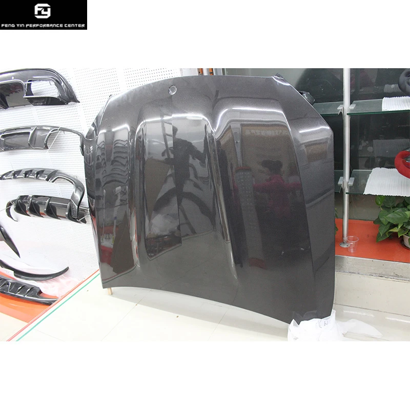 W205 AMG стиль односторонняя карбоновая крышка капота автомобиля вентиляционные отверстия для Mercedes Benz W205 C300