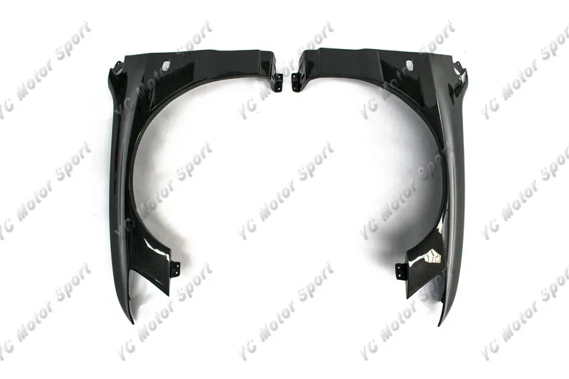 2001-2007 Mitsubishi Lancer Evolution 7-9  Voltex Cyber Version Style +20mm Front Fender CF (1)