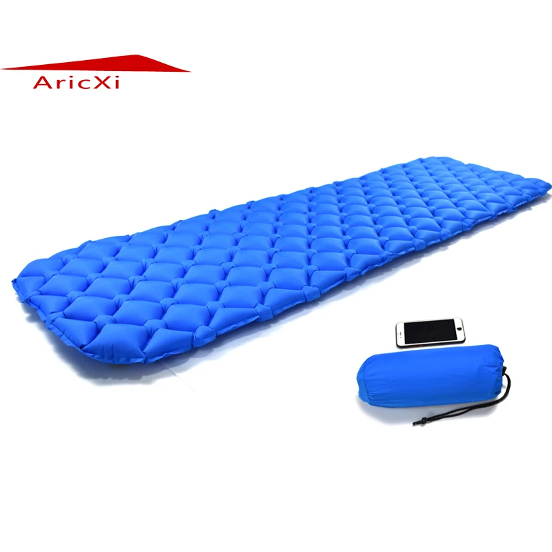 ARICXI Outdoor Inflatable Cushion Sleeping Bag Mat Fast Filling Air