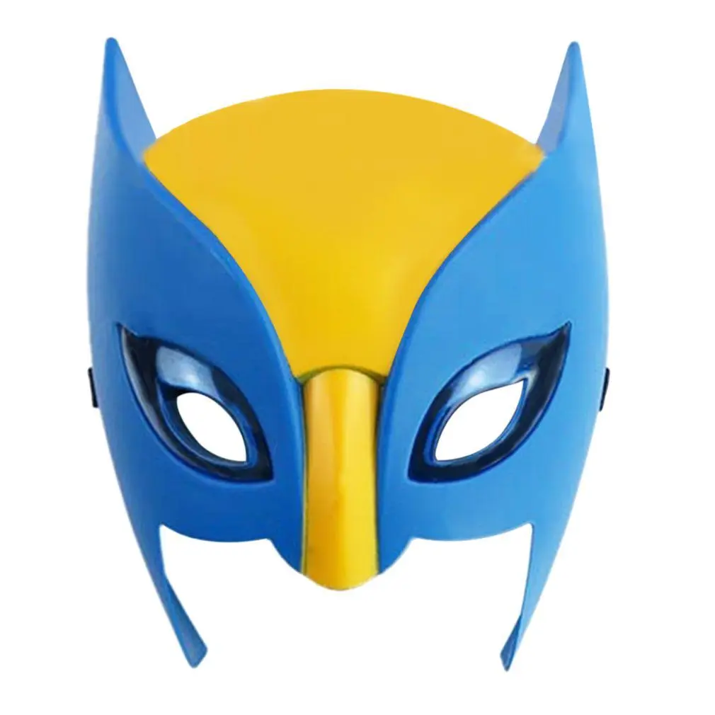 25 см X-men когти Росомахи аниме ABS фигурка игрушки и Росомаха светодиодный маска косплей для детей подарок - Цвет: Mask