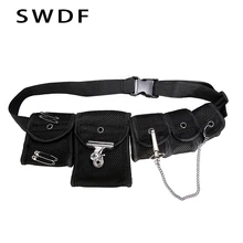 Роскошная брендовая мужская Молодежная Повседневная сумка через плечо хип-хоп Уличный набор Особенности Пакет Ins Trend сумка через плечо спортивная и сумка для отдыха