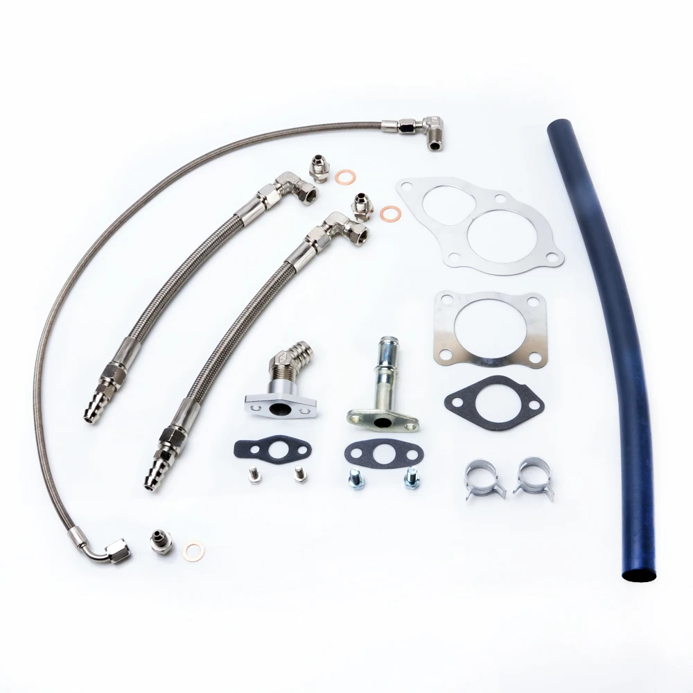 Комплект для установки Kinugawa Turbo для Mitsubishi DSM 2G 4G63T Eclipse w/Garrett T25