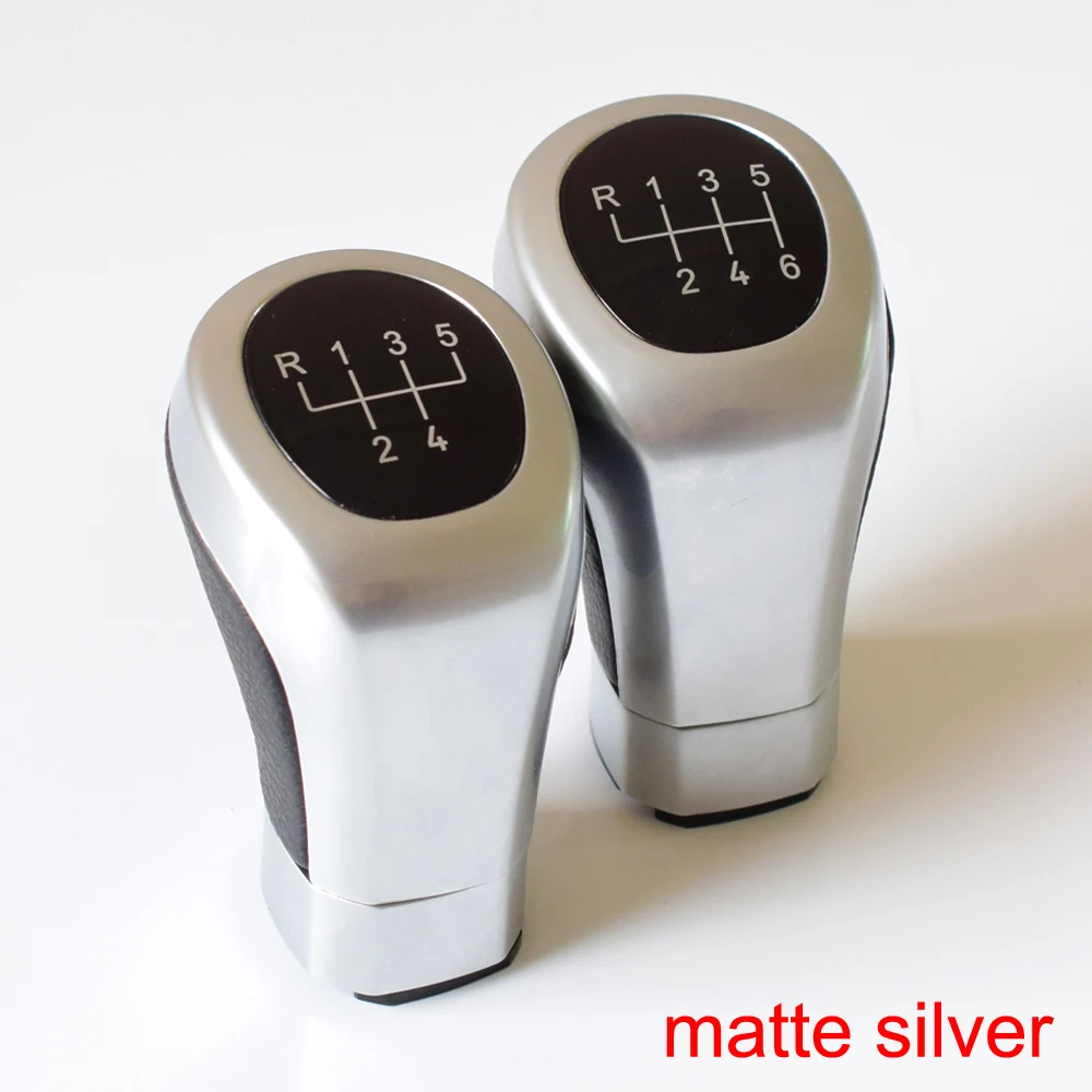 

5/6 Speed Gear Shift Knob For BMW 1 3 Series E81 E82 E87 E88 E90 E91 E92 E93