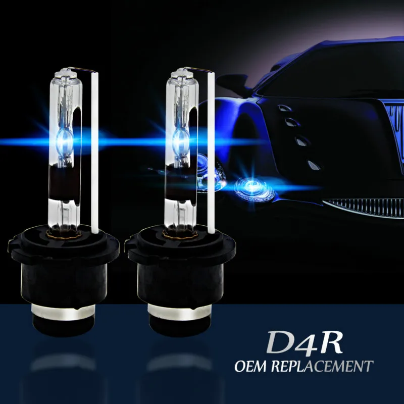 Автомобильная лампа D4R HID, ксеноновый головной светильник, лампа для автомобильных фар, светильник 4300K 5000K 6000K 8000K 10000K 12000K 15000 K, головной светильник, лампы