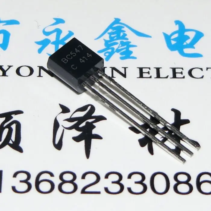 BC547C BC557C 50PCS BC557 BC547 TO 92 Small Transistors NPN Silicon