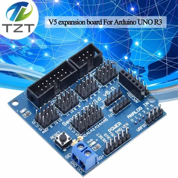 

V5.0 Sensor Shield expansion board for arduino electronic building blocks robot accessories Sensor Shield V5 expansion board