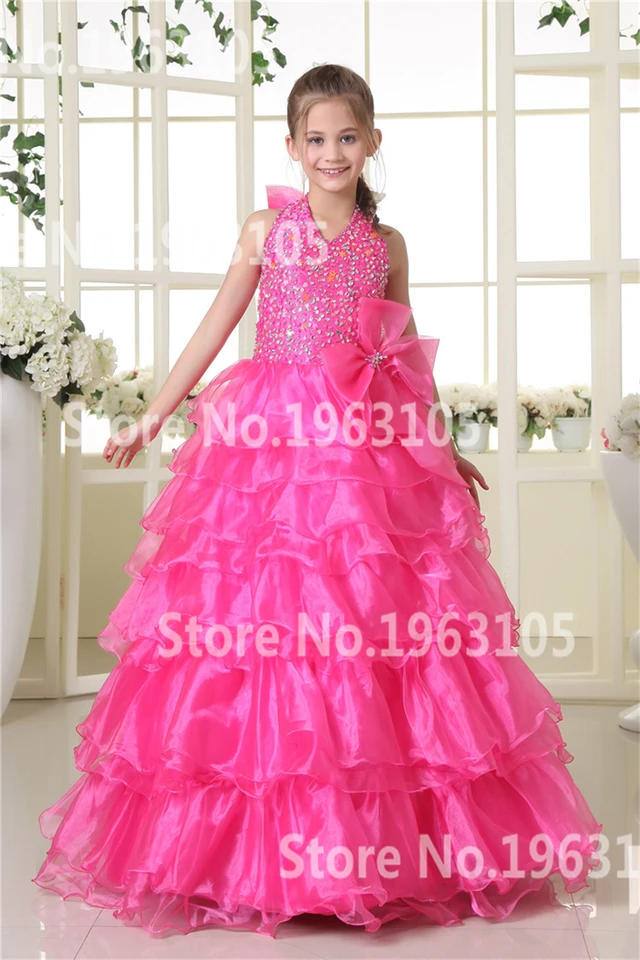 pink confirmation dresses