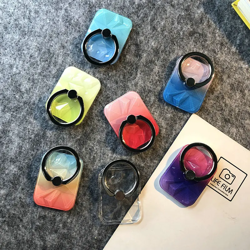 Finger Ring Mobile Phone Smartphone Socket Stand Holder For iPhone XS Samsung cell color Smart Phone Ring holder Car Mount Stand