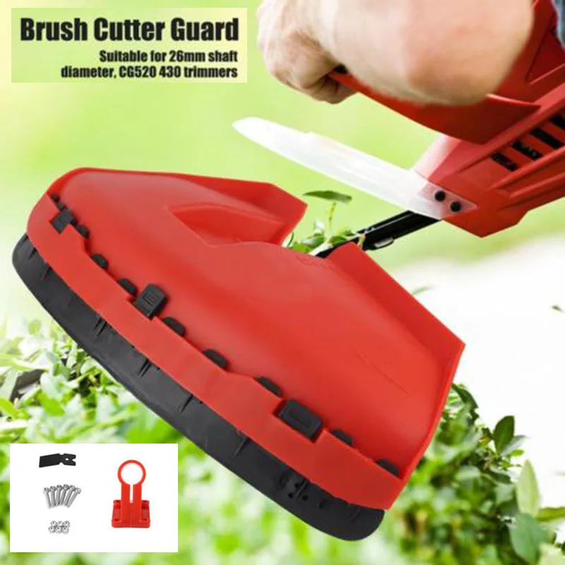 

Fixing Clamp Long Reach Strimmer Shaft Red Grass Brushcutter Protection Accessories Trimmer Replacement Cover Blade