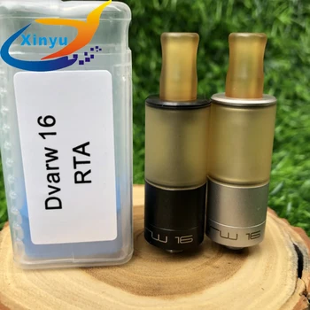 

2018 NEWEST Dvarw 16 RTA 316 stainless steel 16mm diamater Airflow 16mm Single Coil 2ml DIY Rebuildable TANK vs dvarw mtl rta