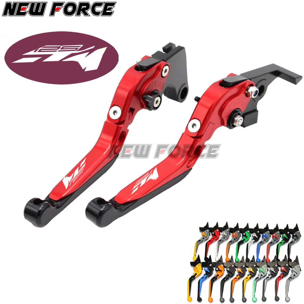 

2017 Orange Color Motorcycle CNC Aluminum Adjustable Folding Extendable Brake Clutch Levers Fit For KTM Duke 125 200 390 RC390