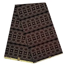 Африканский воск Мода полиэстер воск гарантированный блок воск нуйо Нигерия материал свадебного платья aso obi принты SW61