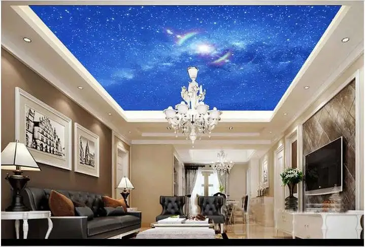 3D wallpaper kustom 3d langit langit wallpaper mural langit bintang bintang zenith wallpaper ...