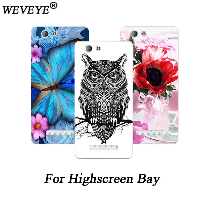 For Highscreen Bay phone case Painting Beautiful Flower