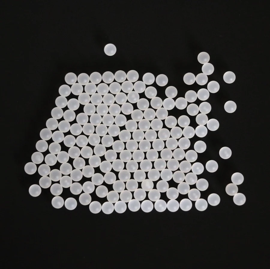 Polypropylene (PP) Sphere Solid Plastic Balls 4.5mm 1000pcs for Ball Valves and Bearings