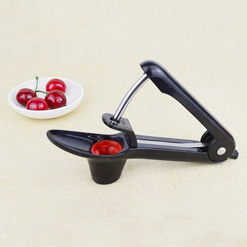 JX-LCLYL Handheld Cherry Olive Pitter Remover Corer Stone Seed Squeeze Grip Kitchen Tool