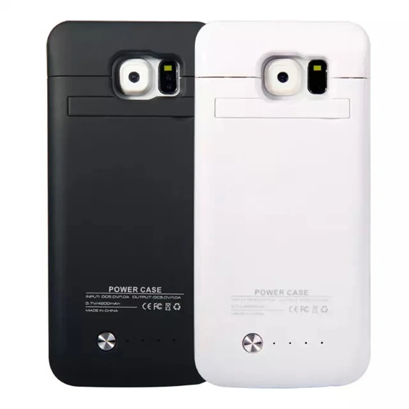 bilder für 4200 mah Ultra Slim Portable Backup Externes Ladegerät Fall 4200 mah Energienbank Abdeckung Für Samsung Galaxy s6/S6 rand bilder für 4200 mah Ultra Slim Portable Backup Externes Ladegerät Fall 4200 mah Energienbank Abdeckung Für Samsung Galaxy s6/S6 rand