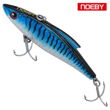 

Noeby 1PCS Fishing rattling Sinking VIB Lure 33g 9cm Vibration Vibe Rattle Hooks Baits Crankbaits