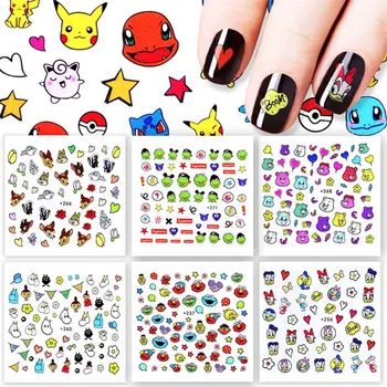 

1pcs Cartoon animal Nail Sticker Water Transfer Nails Decal Sailor Moon Colorful Slider Tips DIY Nail Beauty Decor 2019