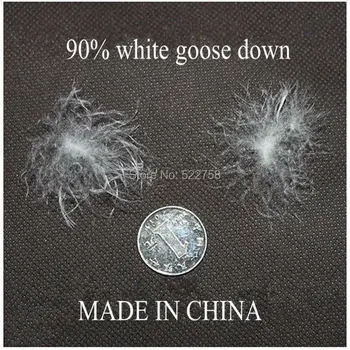 

90% white goose & duck mixed down/ goose accounted for 90% /fill power 800/comforter and jacket filler/ 1 kg price