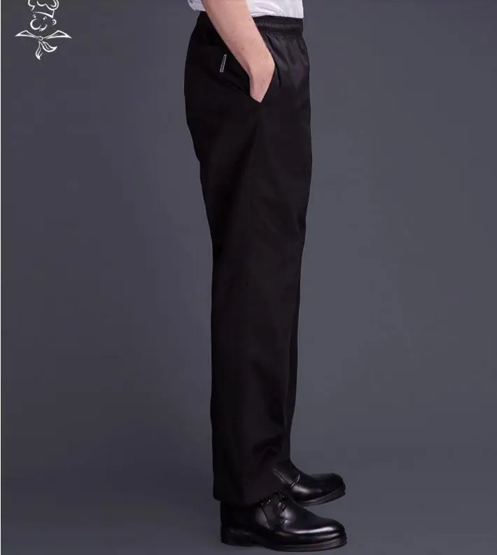 Брюки шеф-повара летние брюки мужские рабочие брюки ресторанные брюки женские зимние - Цвет: winter