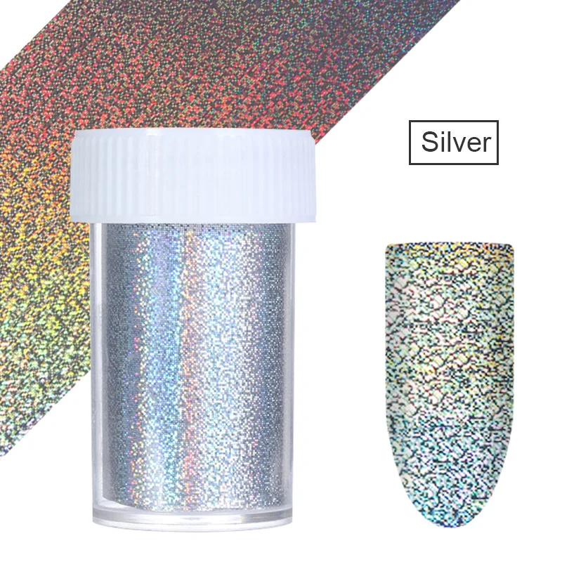 Nail Foils Holographic Colorful Waterdrop Patterns Water Transfer Sticker paper Holographic Nail Art Decals Decoration - Цвет: 18