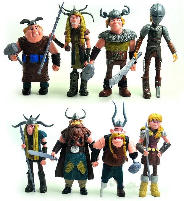 how to train your dragon 2 hiccup valka snotlout 8pcs set action figures toys toy shelf with bins figure hot toystoy action figure aliexpress action figures toys toy shelf