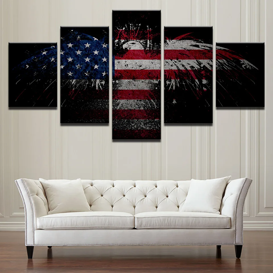 Kopen Goedkoop Gedrukt Moderne Canvas Schilderij Modulaire 5 Panel