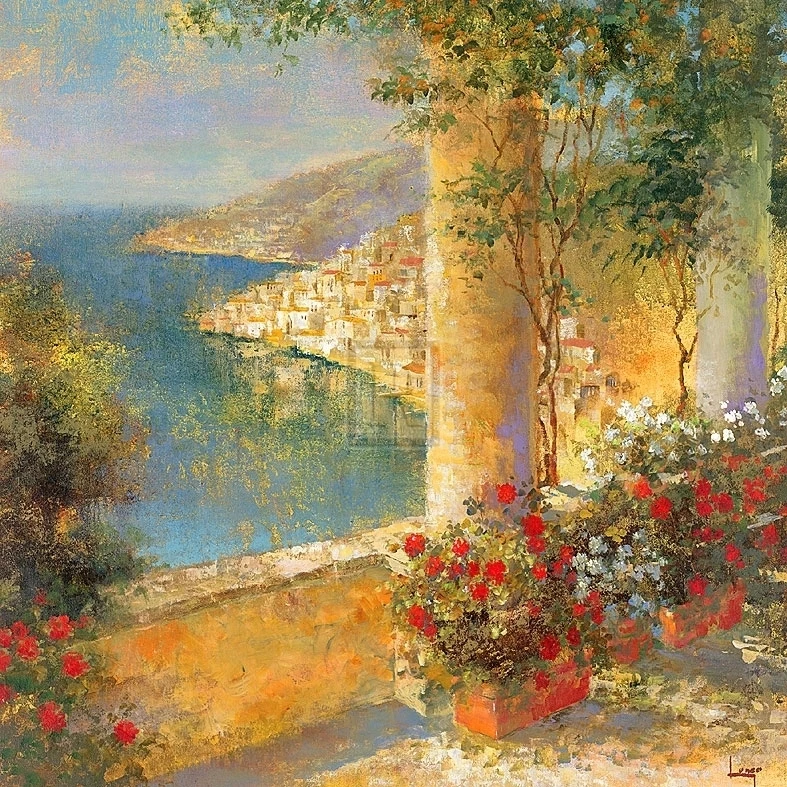Italian Retreat II Poster Print by Longo (6 x 6)