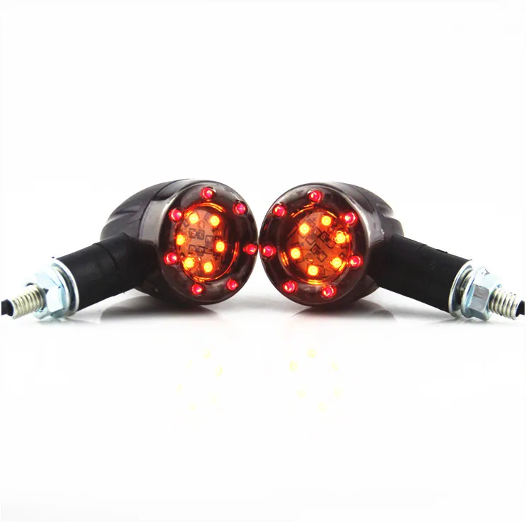 Motorcycle Bullet Blinker Turn Signal Indicator Running
