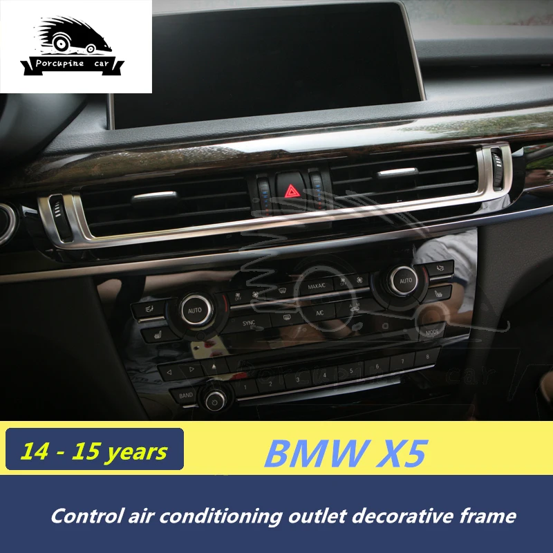 ABS Central Console Air Conditioning Ventilation Exhaust Cover Trim For