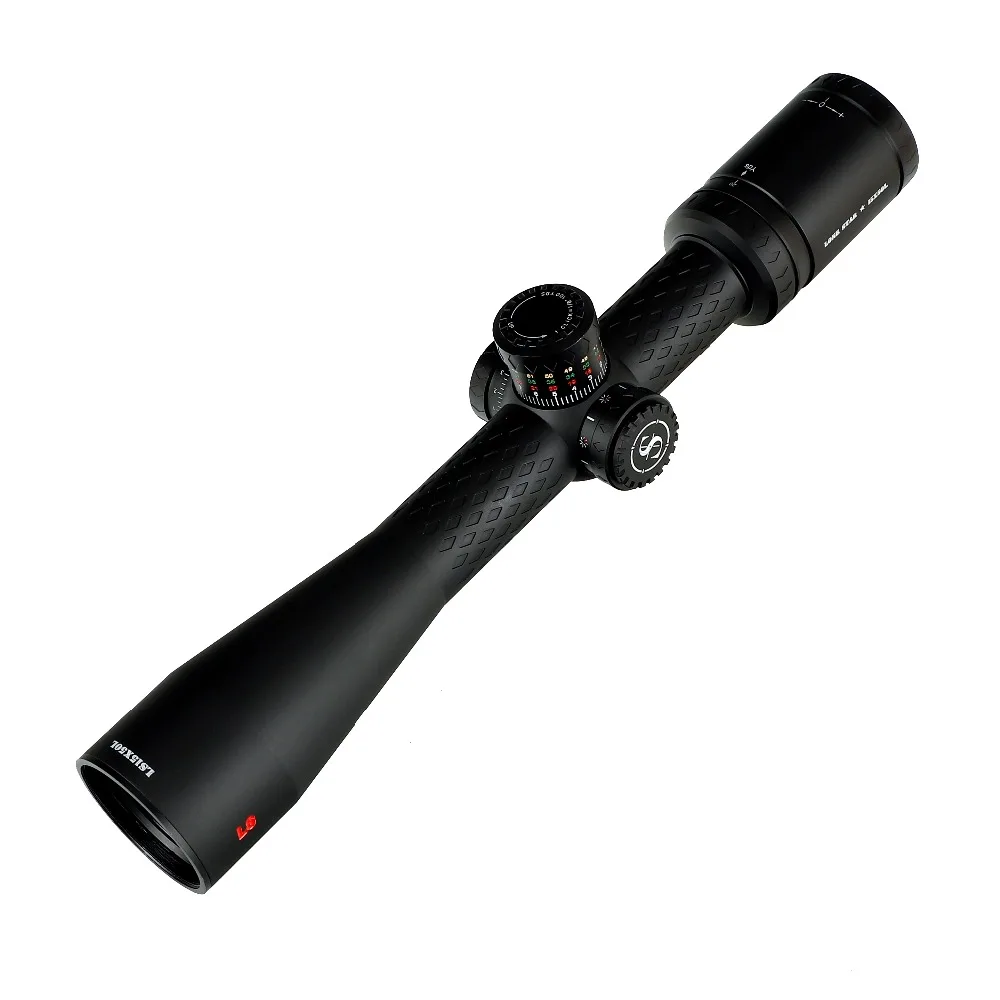 Снайпер LS15X50 Riflescope практические высококлассные тактические прицелы для винтовки и воздушного увеличения 15x SFP области большой объектив