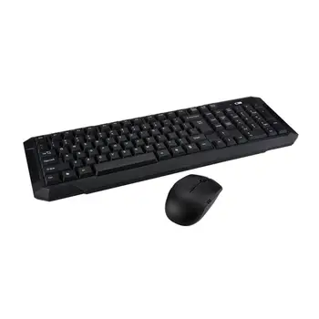 

HIPERDEAL New 2.4G Mini Wireless Keyboard and Optical Mouse Combo Black for Desktop PC 18May27 Drop Ship F