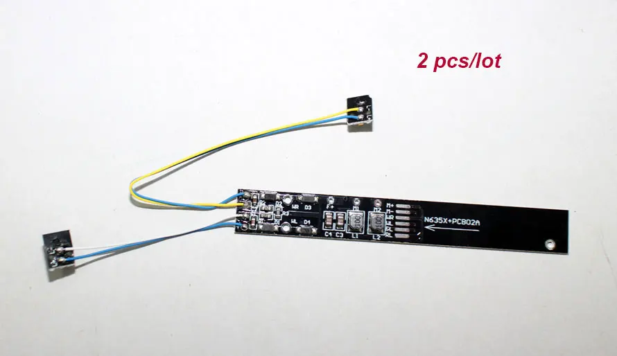 

2 PCS 1/144 N Scale Train Model Accessories IC Circuit Board Universal Accessories For retrofit upgrades Model Train N Scale