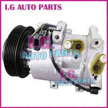 Высококачественный Компрессор переменного тока для автомобиля KIA для автомобиля HYUNDAI компрессор кондиционера насос с муфтой