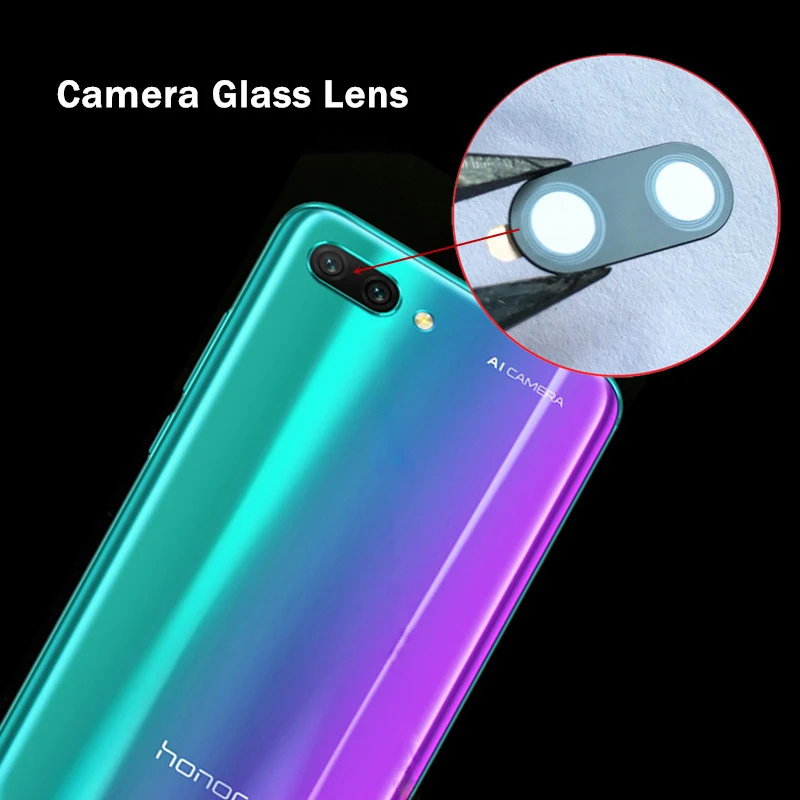 

Rear Back Camera Glass Lens Cover For Huawei Honor Note 10 9 Lite 8X Max V10 Play With Adhesive Tape Replacement+Tracking Number